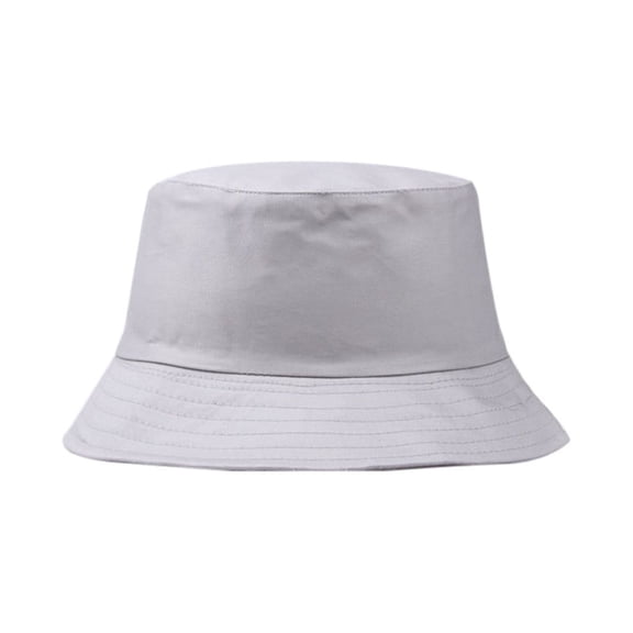 Miyuadkai Bucket Hats Cap Outdoors Wild Fisherman Women Fashion Unisex Sun Men Hat Baseball Caps Accessory Grey