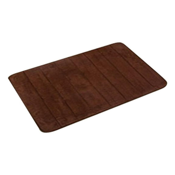 Miyuadkai Carpet Clearance Memory Foam Bath Mat Bathroom Rugs toilet Soft Non Slip Mat Floor Shower Rug Decor Comfortable Water Absorbent Machine Washable Easier to Dry Floor Rug Mats Home Decor Brown