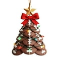 thumbnail image 1 of Miyuadkai Christmas Ornament (Acrylic) Football, Sports Christmas Tree Ornaments, a Christmas Bell Pendant Christmas Pendant (Acrylic), 1 of 9