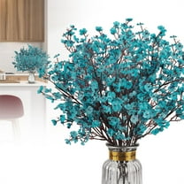 Miyuadkai Claerance! Dark Blue Artificial Plum Blossom - Premium Home & Wedding Flower Arrangement with Realistic Petals