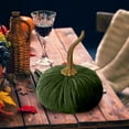 thumbnail image 1 of Miyuadkai Claerance! Thanksgiving Handmade Velvet Pumpkin Decoration (Olive Green 15Cm) D, Handmade Velvet Pumpkin Decorative Super Soft Pumpkin Delicate Decorative Ornament, 1 of 4
