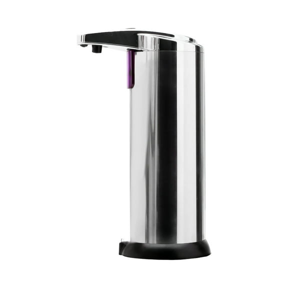 Miyuadkai Cleaning Supplies Led Hands Touchless Stainless Steel Automatic Soap Dispenser Motion Sensor Silver