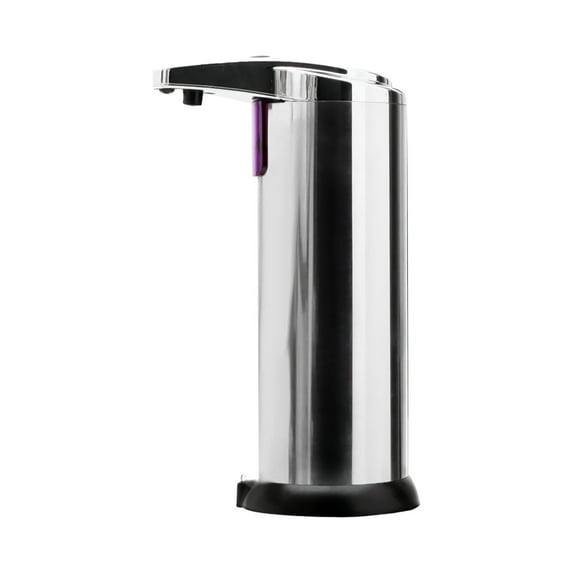 Miyuadkai Cleaning Supplies Led Hands Touchless Stainless Steel Automatic Soap Dispenser Motion Sensor Silver