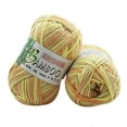 Miyuadkai DIY Knitting Bamboo Cotton Warm Soft Natural Knitting Crochet