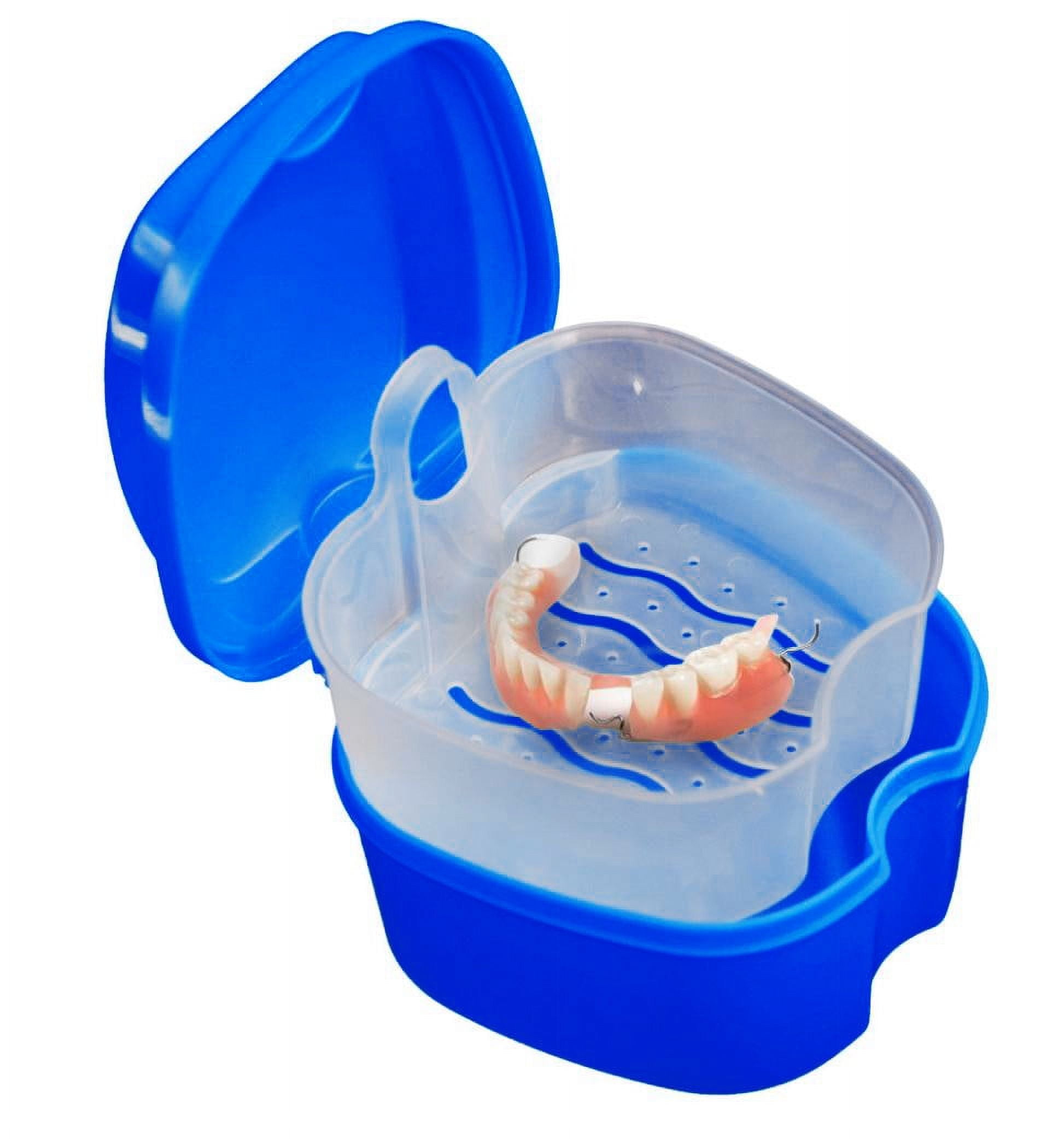 Miyuadkai Denture Case, Denture Bath Box, Holder Hanging Denture Bath ...
