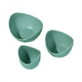 thumbnail image 1 of Miyuadkai Fruit Bowl Clearance Combinable and Stackable Flower Shaped Fruit Plate Snack Storage Tray Kitchen Green, 1 of 2
