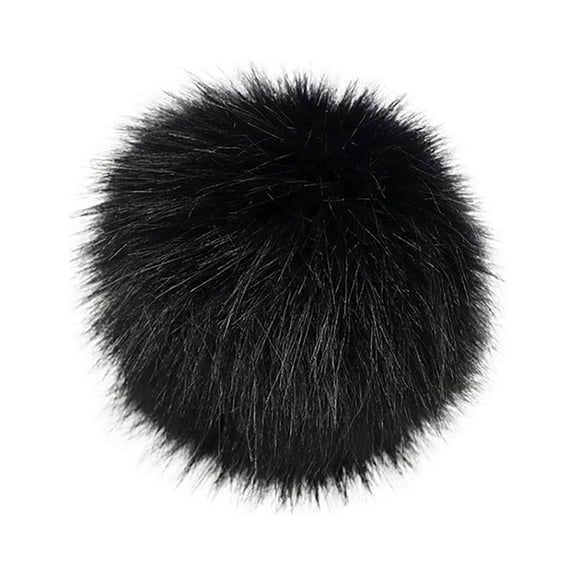 Miyuadkai Fur Knitting Pom DIY Button Hats Pom Accessires- Ball with Press Accessory Accessory Multicolor4