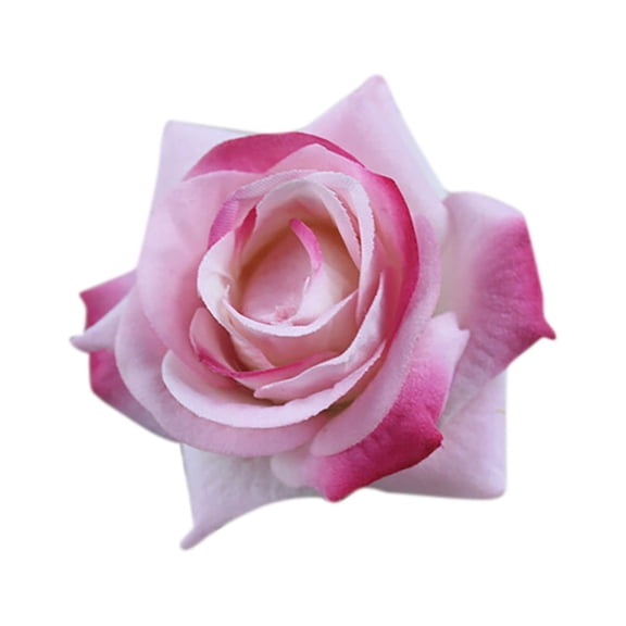 Miyuadkai Hair clip Floral Rose Elegant Lady Clips Bridal Hair Brooches Pin Flower Large Hairpins Hair clip Jewelry Pink One Size