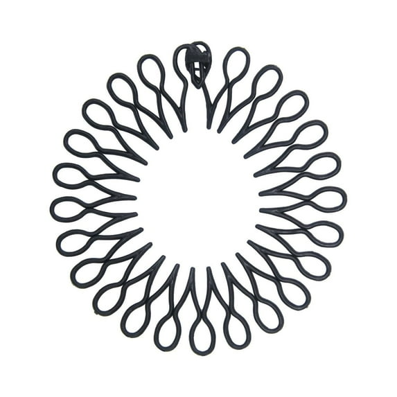 Miyuadkai Hair clip Fringe Hair Clip Comb Hairpin Pin Headband Stylister Hair Accessori Jewelry BlackA One Size