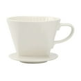 thumbnail image 1 of Miyuadkai Hand-Poured Coffee Filter Cup, Ceramic Coffee Dripper Reusable Pour Over Coffee Dripper, 1X Filter Cup, 1 of 5