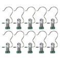 thumbnail image 1 of Miyuadkai Hangers Clearance Sales Space Saving Clothespin Hat Pants Storage Hanging Travel Hook Stainless Steel Boot Hangers Clips Boot Hangers for Closet Laundry Hooks Hanging Clips J, 1 of 9