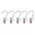 thumbnail image 1 of Miyuadkai Hangers Clearance Sales Space Saving Clothespin Hat Pants Storage Hanging Travel Hook Stainless Steel Boot Hangers Clips Boot Hangers for Closet Laundry Hooks Hanging Clips C, 1 of 9