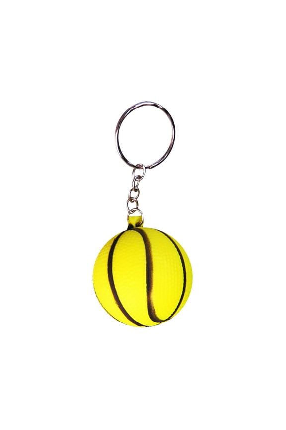 Keychains For her Ball Team Keychain Toy Ideas Gift Dad Gifts Basketball Rhinestone Kids Mom Keychain Basket Bag For Players Seniors Keychains Jewelry Yellow One Size