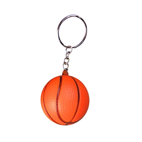 Miyuadkai Keychains For her Ball Team Keychain Toy Ideas Gift Dad Gifts Basketball Rhinestone Kids Mom Keychain Basket Bag For Players Seniors Keychains Jewelry Orange One Size