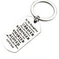 thumbnail image 1 of Miyuadkai Keychains Clearance Titanium Steel Keychain For her's Day Gift Birthday Present Stainless Keychai jewelry A, 1 of 2
