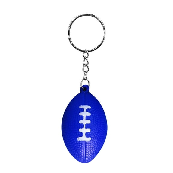 Miyuadkai Keychains Keychain Keychain American Pendant Pendant Ball Football Competition Keychains Jewelry Blue One Size