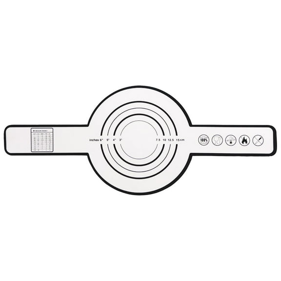 Miyuadkai Kitchen Bread Baking Mat, Silicone Bread for with Long Straps Non Stick & Reusable Bread Baking Mat Heat Dutch Oven Liners for Placing Bread, 1 Baking Mat