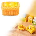 thumbnail image 1 of Miyuadkai Lemon Themed Miniature Furniture Set, Realistic Bedroom Living Room Scene, Resin Dollhouse Decor – Basket of Lemons, 1 of 4