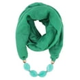 thumbnail image 1 of Miyuadkai Neckerchief Women Necklace Pendant Scarf Ethnic Style Soft Necklace Scarf Accessory Green, 1 of 2