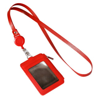 ID Stronghold Secure Badge Holder Duolite - RFID Blocking 2 Card ID Badge Holder with Lanyard and Retractable Reel - PIV, CAC