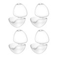 thumbnail image 1 of Miyuadkai Pacifier Storage Box, 4Pcs Portable Transparent Pacifier Storage Box Clip Container Baby Infant Toddler Pacifier Case with Suction Cup Ideal for Hygiene, 4*Pacifier Storage Box, 1 of 6