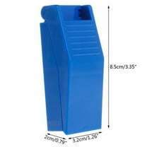 Miyuadkai Pill Box Cutting and Tablet Splitter (Blue), 1 Cutter Adjustable Splitter for Multiple Big Small Even Cut, Tablet Splitter X1*2