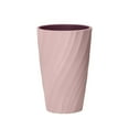 thumbnail image 1 of Miyuadkai Pink Threaded Double-Layer Mouthwash Cup - Reusable Bathroom Cup for Toothbrush, Rinse, Coffee - Travel Tumbler, 1 of 9