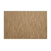Miyuadkai Placemats Clearance European Style Non-Slip Heat insulation Bamboo Grain Solid Color Table Mat Kitchen B