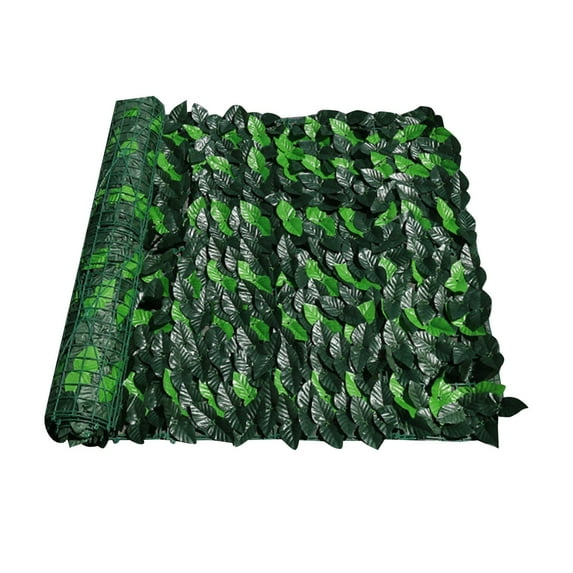 Miyuadkai Protective Cover Clearance Artificial Ivy Privacy Fence Screen Artificial Hedges Fence Vine Leaf Decoration