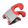 thumbnail image 1 of Miyuadkai Red Pot Edge Clip, Stainless Pot Side Clamp Hot Spoon Holder Stainless Anti Scald Grip Spoon Holder Kitchen Accessories for Restaurant Home Utensil Rest, a Pot Edge Clip, 1 of 8