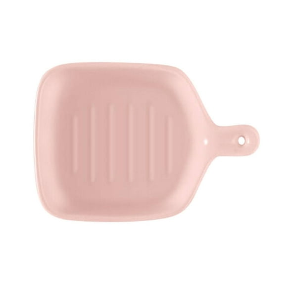 Miyuadkai Red Seasoning Dish Ketchup Dish, Spring Park 1Pc Ceramic Dip/Dipping Bowls Dipping Soy Bowl/Dishes Small Bowls Cups for Tomato Soy Bbq Chip and Serving Bowl, 1 Plate