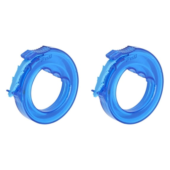 Miyuadkai Retractable Sink Cleaner Blue 2Pcs, Flexible Barbed Drain Cleaner Bathroom Kitchen Clog Remover, 1 Retractable Sink Cleaner * 2