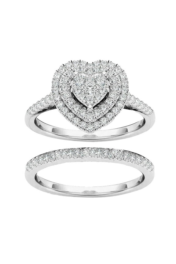 Rings Hollow Diamond Ring Fashion Shaped Carving Love Full Diamond Ring Rings Jewelry G One Size