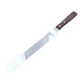 thumbnail image 1 of Miyuadkai Stainless Steel Butter Spatula Red, 4/6/8/10/12 Inch Cake Spatula Wooden Handle Food Grade Jam Angled Icing Offset Spatula, 1*Stainless Steel Butter Spatula, 1 of 6