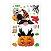 Miyuadkai Stickers Clearance Halloween Window Clings Halloween Party Decoration Window Gl Decals Stickers for Halloween Party Supplies Home Decor E
