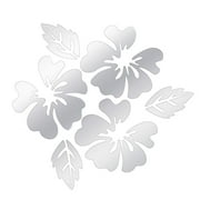 Miyuadkai Stickers Clearance Modern Mirror Style Removable Decal Art Mural Wall Sticker Home Room Diy Sl Home Decor Silver