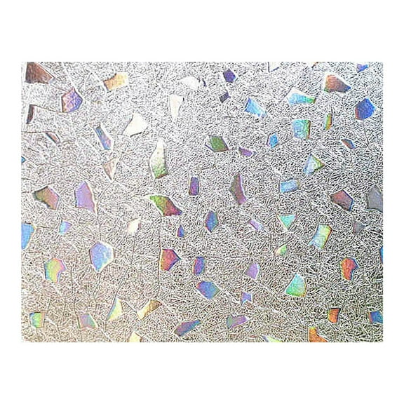 Miyuadkai Stickers Clearance Privacy Window Film, Frosted Window Stickers for Living Room Without Adhesive Room Decor A