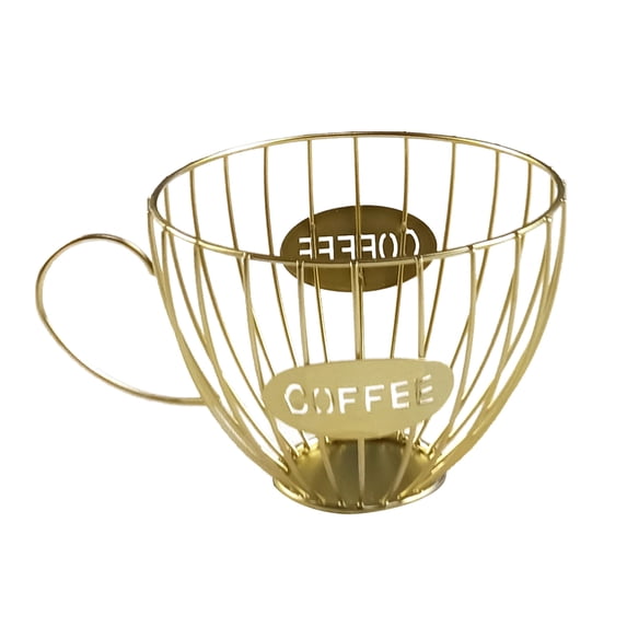 Miyuadkai Storage Containers Cup Holder Mug Shape Coffee Pod Holders Storage Organizer for Counter Coffee Bar