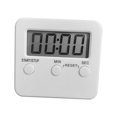 thumbnail image 1 of Miyuadkai Timer Clearance Timer Cl Room Timer for Kids Kitchen Timer Digital for Cooking Egg Study Teacher Exercise Oven Baking Cook Desk (Aaa Battery Not included) Home Decor White, 1 of 9