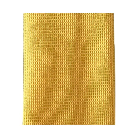 Miyuadkai Waffle Dish Towel Yellow, Green Kitchen Dish Towels Cotton Cloth Soft Cleaning Drying Absorbent Box Loop, 1*Dish Towel
