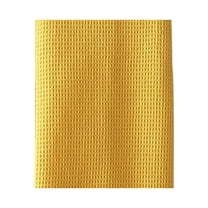 Miyuadkai Waffle Dish Towel Yellow, Green Kitchen Dish Towels Cotton Cloth Soft Cleaning Drying Absorbent Box Loop, 1*Dish Towel