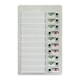 thumbnail image 1 of Miyuadkai Wall Stickers Blank Planning Checklist List to Do List Memo Board Detachable Message Board Checklist Reusable Chore List Slider Personal Calendar Planner White, 1 of 9