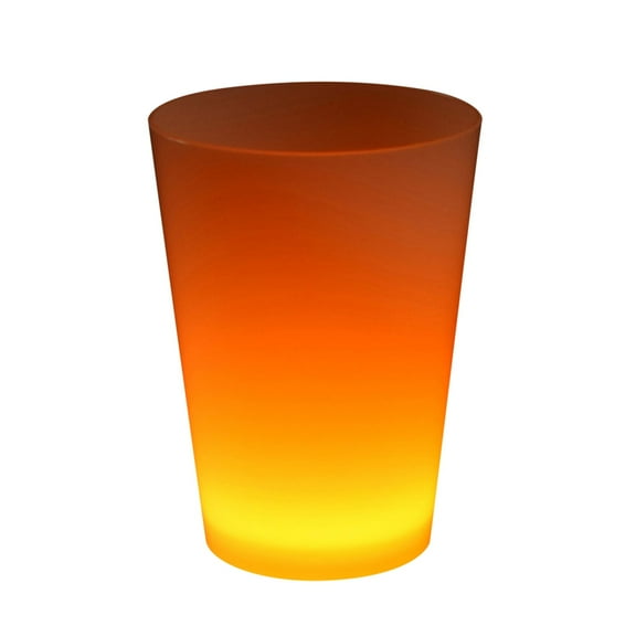 Clearance! Miyuadkai Water Cup 1.5Oz Glowing Party Cups for Indoor Outdoor Party Event Fun with Fluorescent Liquid 4.5Ml Orange