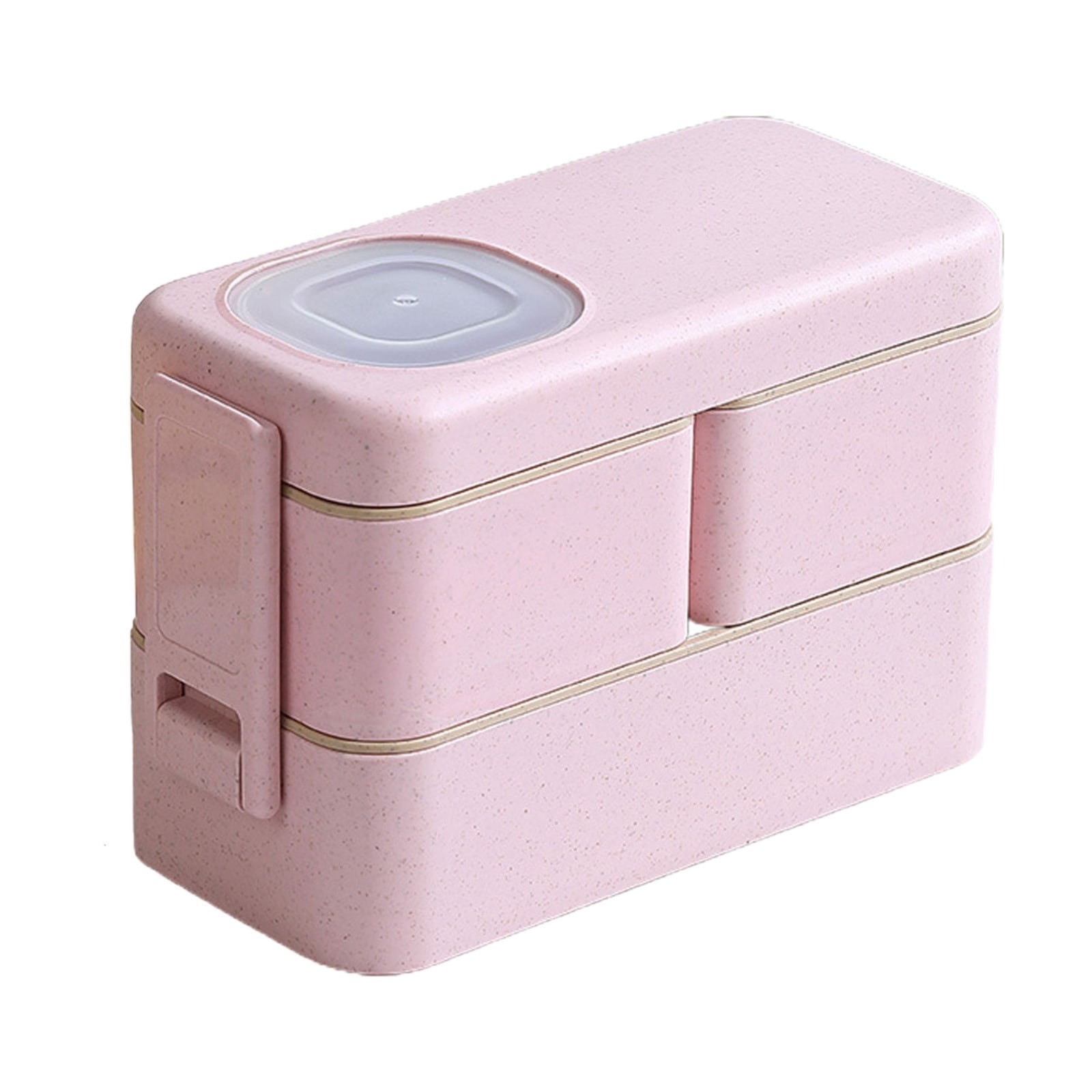 Starw Box Miyuadkai Wheat Straw Lunch Box Pink, Box for Adult with Lunch Bag ...
