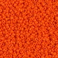 thumbnail image 1 of Miyuki 11/0 Seed Beads 11-90406/11-406 Opaque Orange 24 Grams, 1 of 4