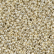 Miyuki 11/0 Seed Beads 11-94201/11-4201 Duracoat Galvanized Silver 24 Grams