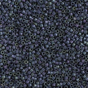 Miyuki Delica Bead 11/0 (50g) RD Violet AB Matte Metallic Gold Luster DB1054
