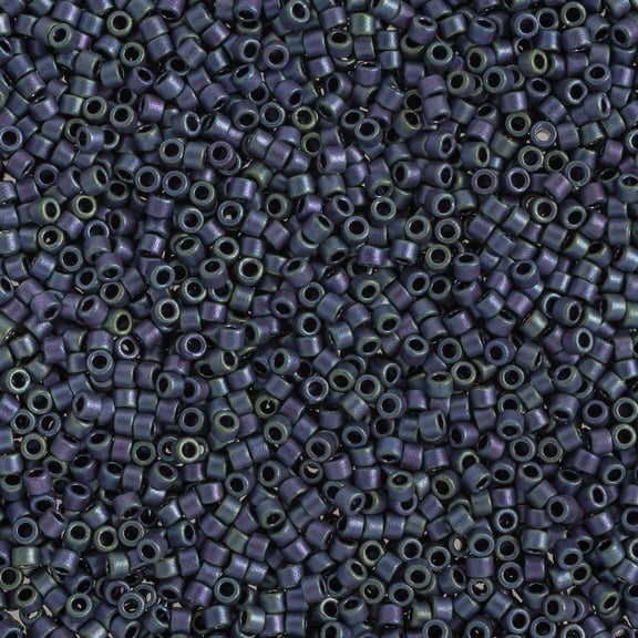 Miyuki Delica Bead 11/0 (50g) RD Violet AB Matte Metallic Gold Luster DB1054