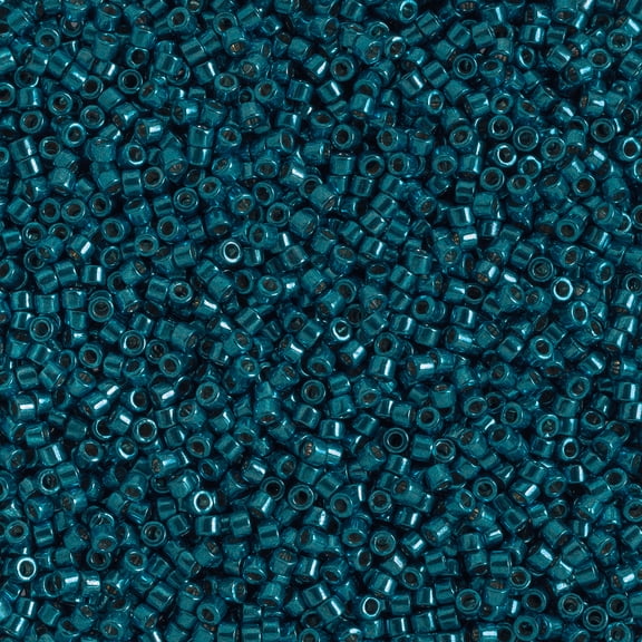 Miyuki Delica Bead 11/0 Duracoat Galvanized Light Sapphire (DB2516) 5.2gms Vial