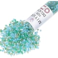 thumbnail image 1 of Miyuki Delica Seed Beads – Size 11/0 (1.6 mm), DB2067, Luminous Mix 7, 7.2g, Approx. 1440 Beads, 1 of 7